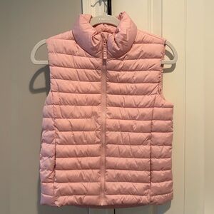 Old Navy Light Pink Quilted Vest